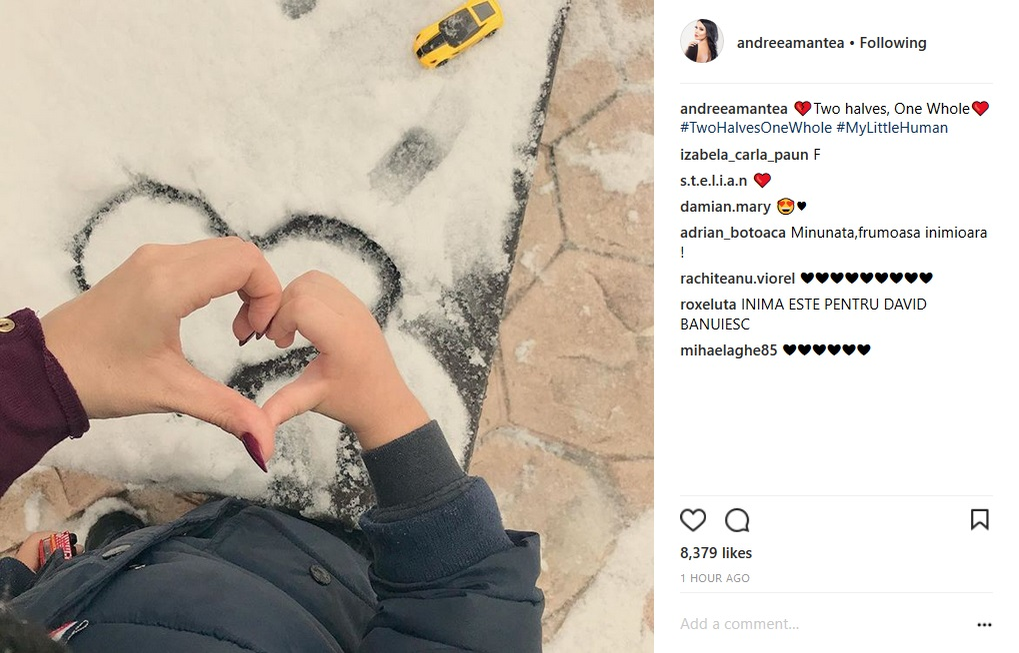 Andreea Mantea, mesaj de dragoste cu subînțeles. Cum a reacționat când a fost întrebată pentru cine este