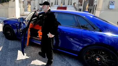 Gigi Becali, inadvertențe pe bandă rulantă legate de accidentul în care a făcut praf o mașină cu limuzina de jumătate de milion de euro