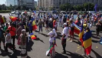 Discuție uluitoare între un jandarm și un muncitor din Italia, la mitingul diasporei: ”Dacă mă dă afară, ce fac?” / ”Hai în Italia!”