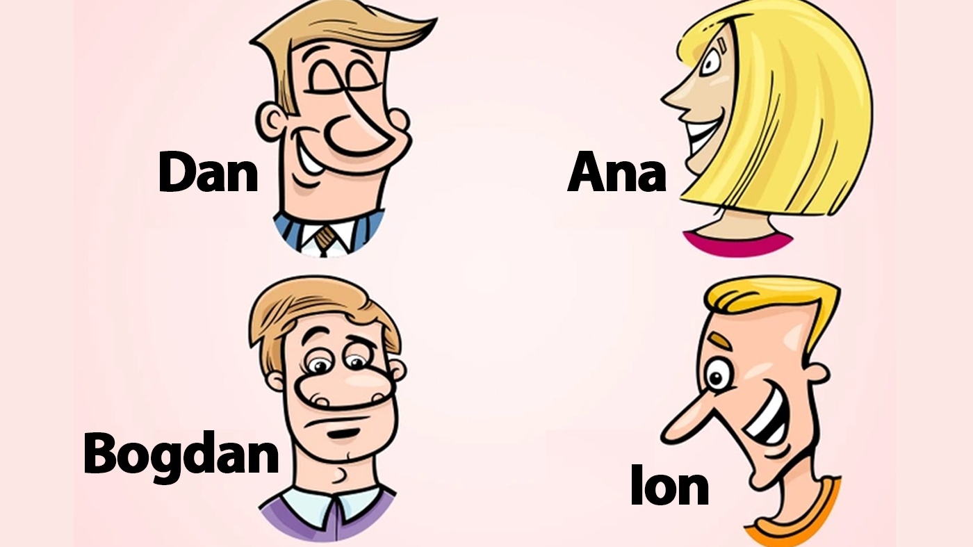Test de inteligență | Unul dintre acești 4 oameni e criminal în serie. Cine este: Dan, Ana, Bogdan sau Ion?