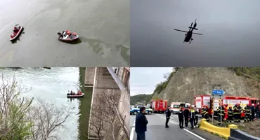 BREAKING | Un microbuz a căzut în Dunăre! A fost activat Planul Roșu
