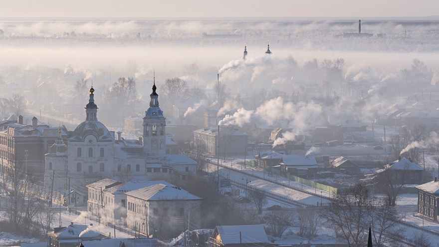 Ice age! -50°C noaptea trecuta in mai multe regiuni ale Rusiei