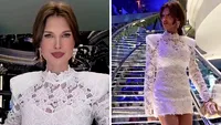 Cât costă rochia purtată de Monica Bîrladeanu în croaziera de sărbători. Soția lui Valeriu Gheorghiță nu s-a uitat la bani