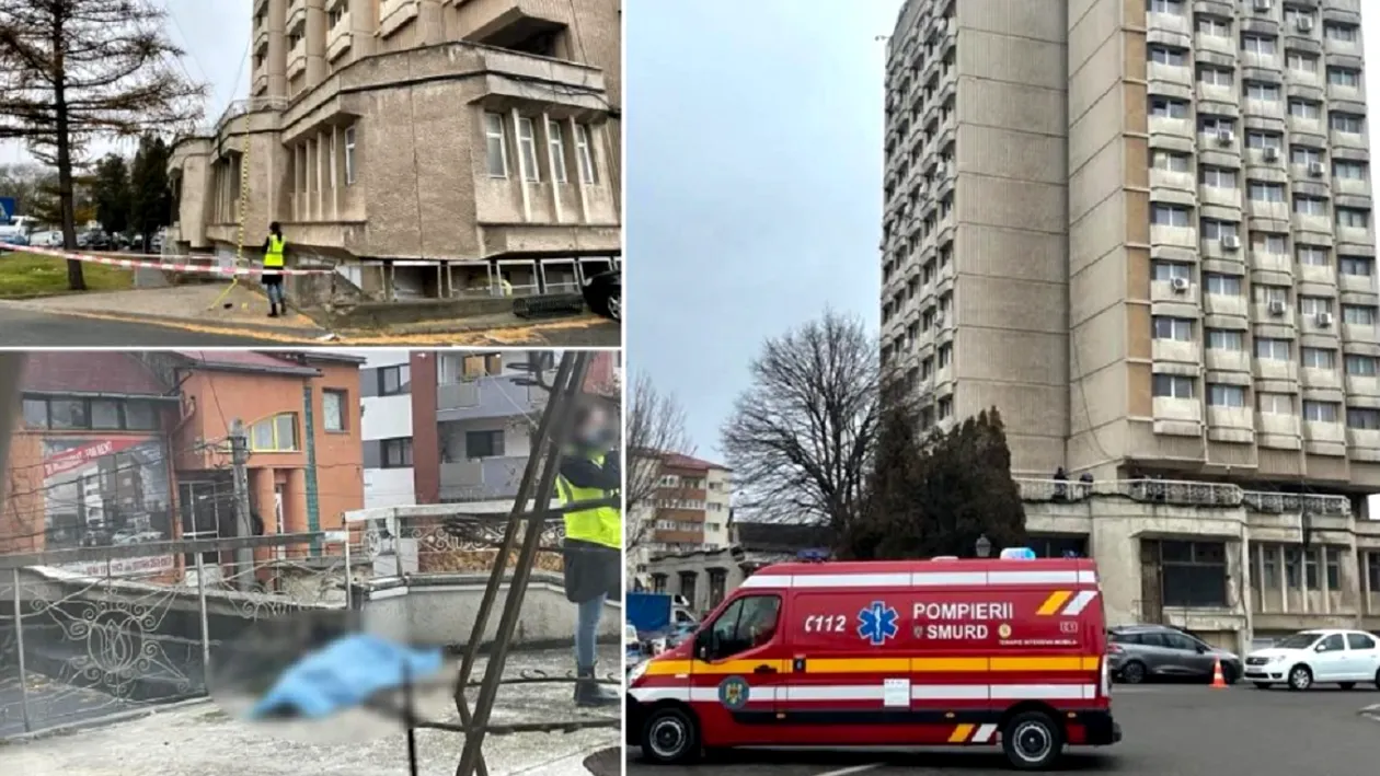 Moarte suspectă într-un hotel din Alba Iulia. O femeie a fost găsită prăbușită pe teresa unui hotel din centrul orașului