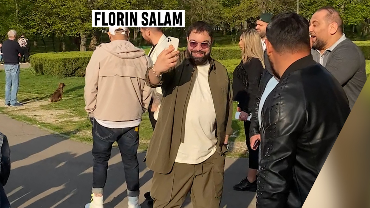 Florin Salam s-a bucurat de familie și prieteni, de ziua lui