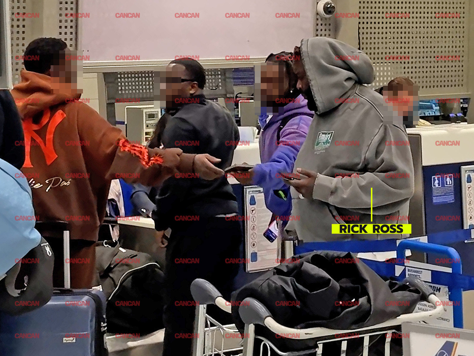 Rick Ross, la aeroport