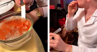 Reacția virală a acestui danez după ce a gustat pentru prima oară răcitură. VIDEO HAIOS