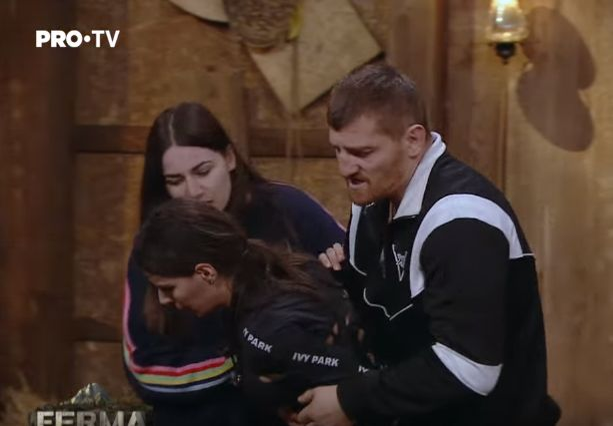 Ioana Filimon, prima reactie dupa ce a fost palmuita de Catalin Morosanu la Ferma