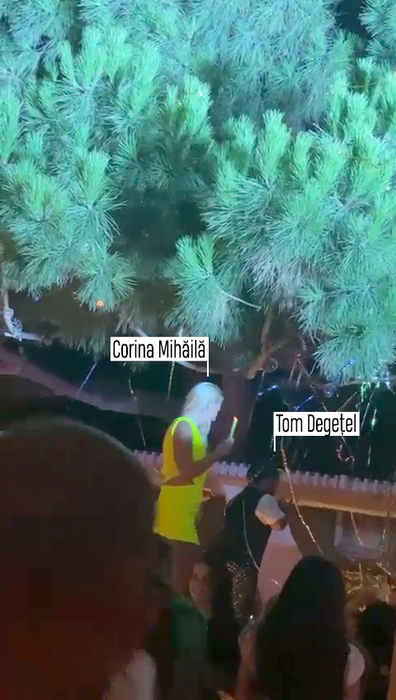 Corina Mihăilă s-a distrat cu ”Tom Degețel” la Mykonos