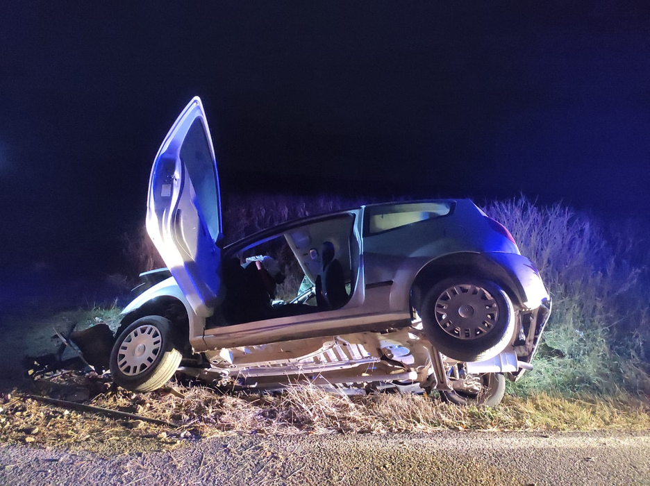 Accident în județul Botoșani. Sursă foto: ISU Botoșani