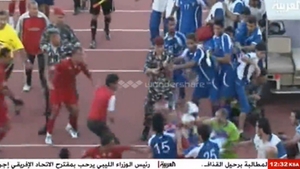 Numai mitralierele i-au despartit! Meci de fotbal incheiat cu focuri de arma