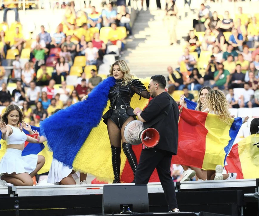 Loredana Groza pe Arena Națională/foto: Social media