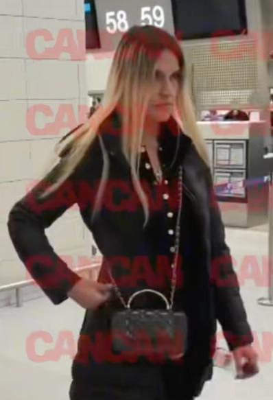 Iubita lui Horațiu Potra, cu o geantă Chanel