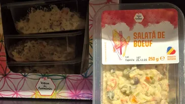 Cu cât se vinde o salată de Boeuf în Kaufland acum, înainte de Revelion