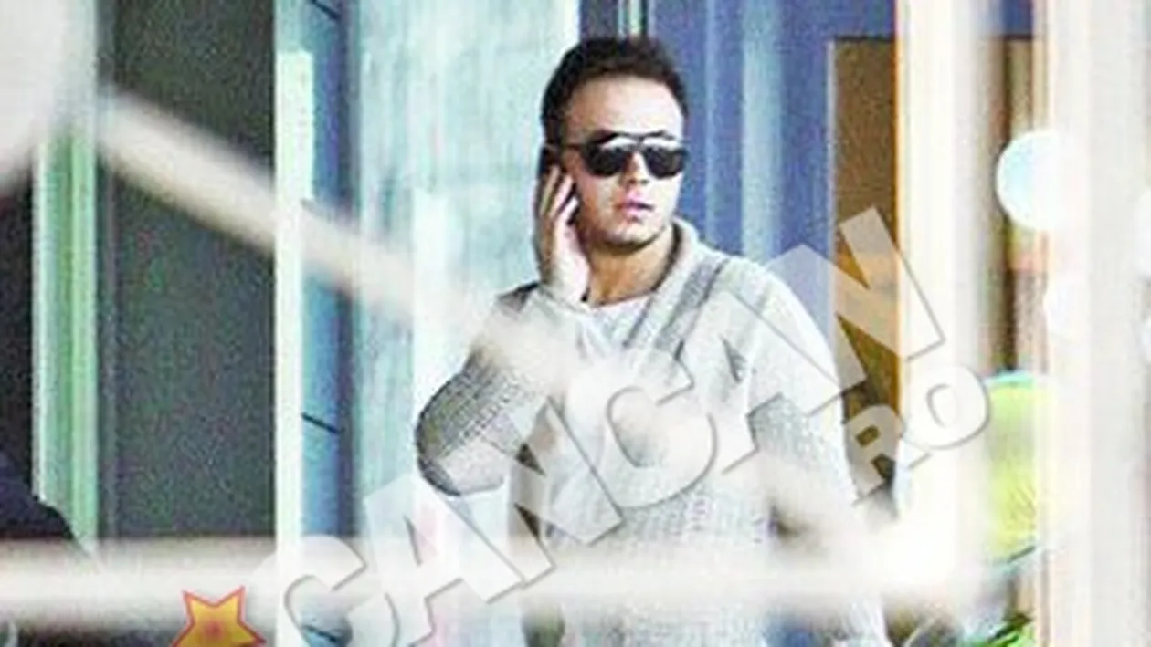 Gabi Badalau, in vizita la Moni. Un martisor pentru fosta cumnatica