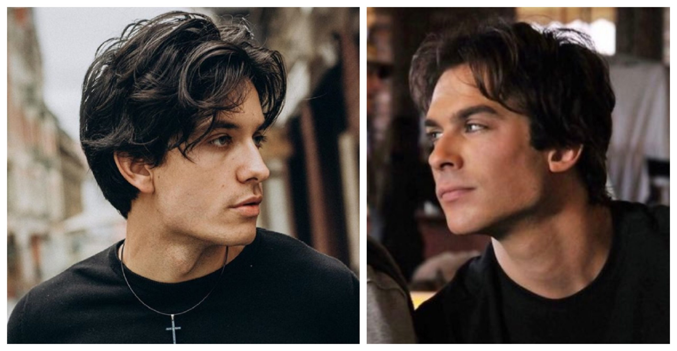 Flavius Jucu (stânga), Damon Salvatore (dreapta)