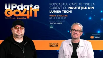 Update Go4it #9: Dragoș Stanca, invitat special în primul episod din 2025