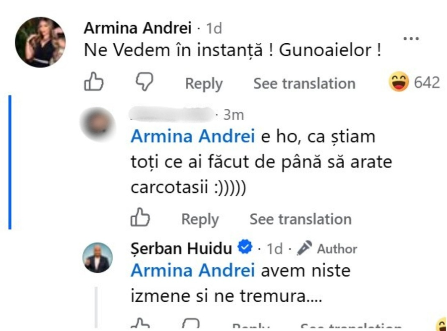 Reacția Arminei