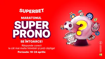 Maraton SuperProno: testează-ți gratuit inspirația și intră în cursa pentru premii!