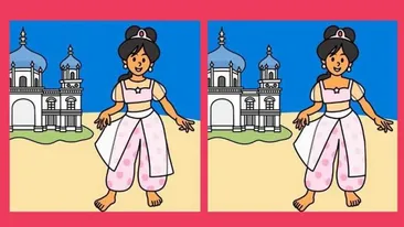 Test de logică | Aceste două poze par identice, dar nu sunt! Câte diferențe puteți găsi în 15 secunde?