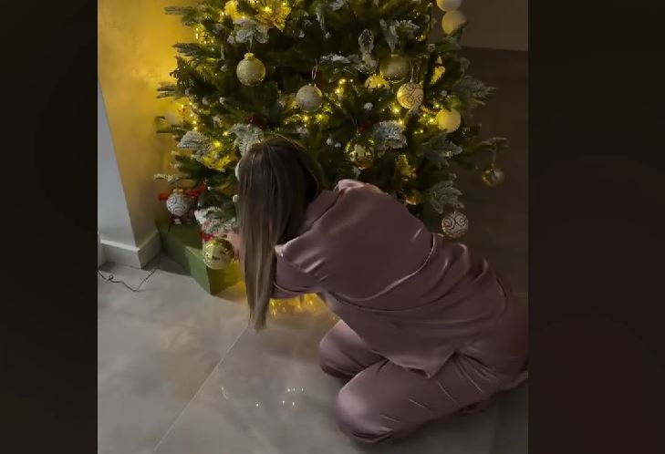 Ce cadou a primit Daria Cuflic de la iubitul ei, de Crăciun. Fosta ispită de la Insula Iubirii a filmat TOT!