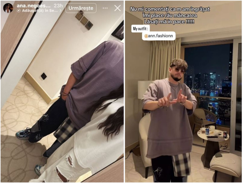 Tânăra s-a dat de gol că este alături de Adrian Norocel în Dubai