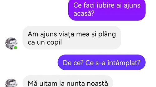 BANC | Discuție între un el și o ea: ”Ce faci, iubire, ai ajuns acasă?”