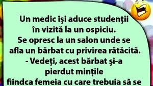 BANC | Un medic își duce studenții în vizită la un ospiciu