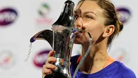 Finalul unui meci dificil! Simona Halep a castigat turneul de la Indian Wells, invingand-o pe jucatoarea Jelena Jankovici