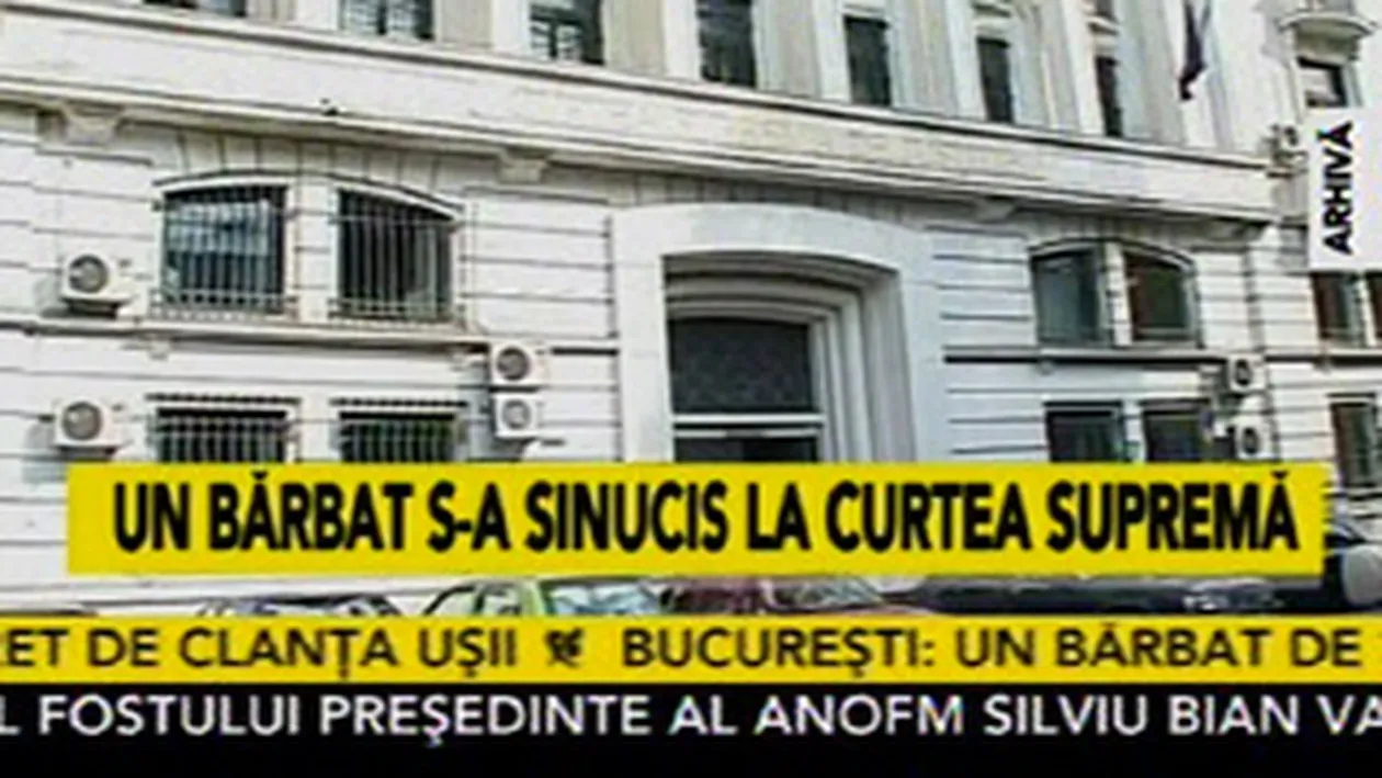 Un barbat s-a spanzurat la Inalta Curte de Casatie si Justitie! Era acuzat de pedofilie! Violase fetita de 9 ani a unui prieten