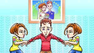 Quiz fulger | Care dintre cele două femei e nevasta tânărului din imagine?