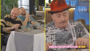 Aluzia obraznică a lui Romică Țociu despre Livia, fosta soție a lui Cătălin Bordea, a stârnit hohote de râs: „Prietenul la nevastă...”