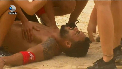 Jador, accidentat la Survivor România. Cântărețul a căzut la pământ în timpul probei