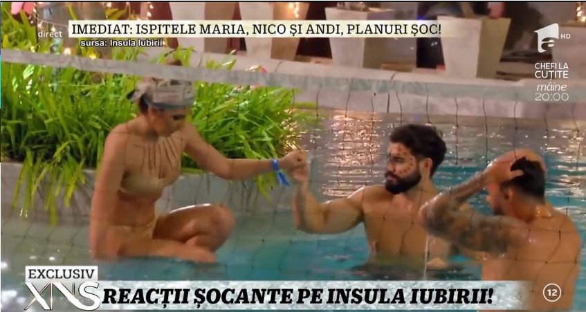 Sângele a dat în clocot la „Insula Iubirii”. Costa și ispita Nicoleta au dat frâu liber pasiunii