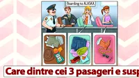 Test de inteligență | Care dintre cei 3 pasageri din aeroport este suspect?