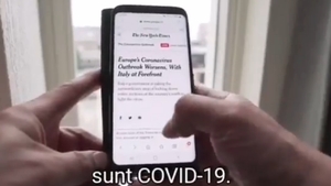 Scrisoarea virusului ucigaș: ”Bună, sunt COVID-19! Mulți mă veți cunoaște drept coronavisus...” VIDEO emoționant