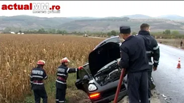 Milionarul Marcel Maris la un pas de moarte! A intrat cu Porche-le Cayenne intr-un  BMW, apoi a tras de volan si a iesit in decor