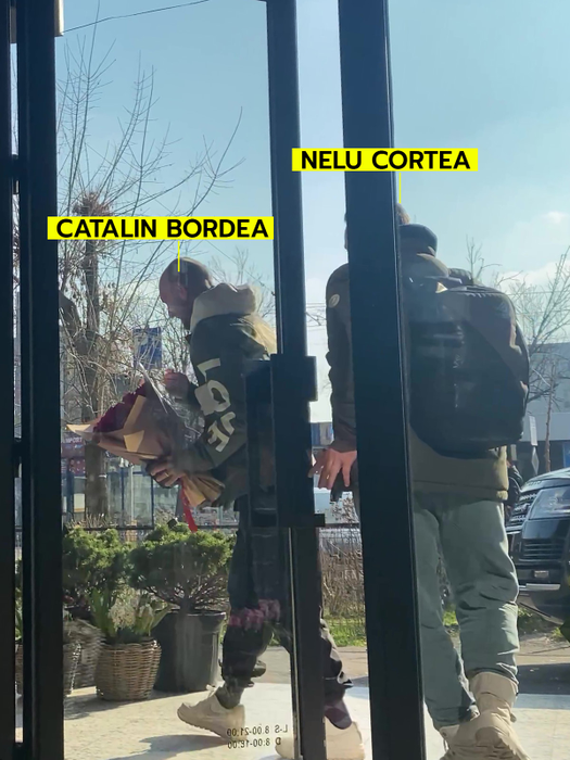 Cătălin Bordea și Nelu Cortea, la cumpărături de Ziua Îndrăgostiților (SURSA FOTO: CANCAN.RO)