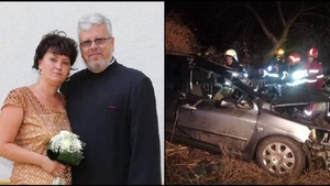 Tragedie pe șosea! Un preot și soția lui au fost uciși de un TIR! Părintele a intrat pe contrasens