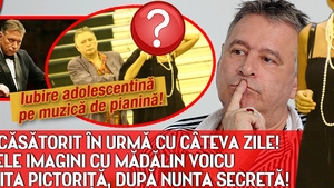 S-au casatorit în urma cu cateva zile! Primele imagini cu Madalin Voicu si iubita pictorita, dupa nunta secreta!