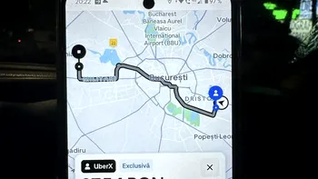 Un client a comandat o mașină Uber din Dristor în Chiajna. Cât a plătit pentru cursa de 19.6 km (41 de minute)