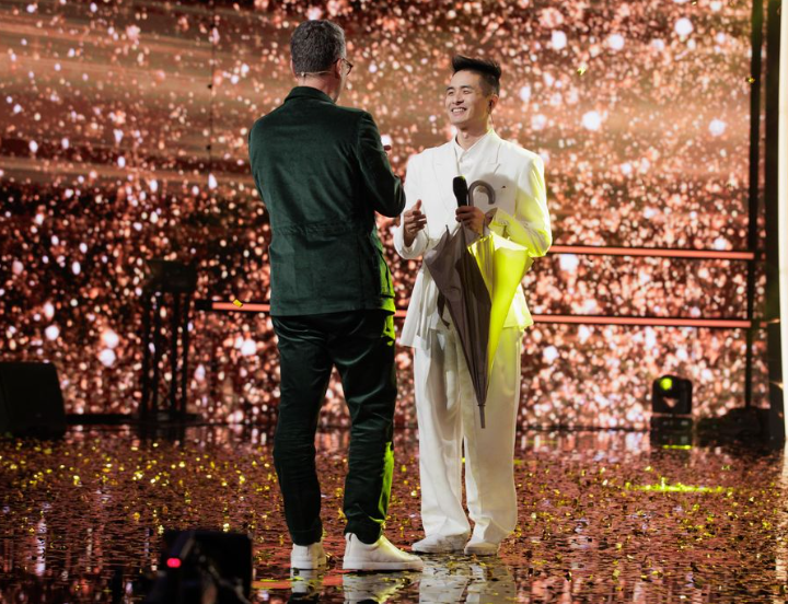 Andi Moisescu l-a trimis pe Gendai direct în semifinala Românii au talent/ sursă foto: Pro TV