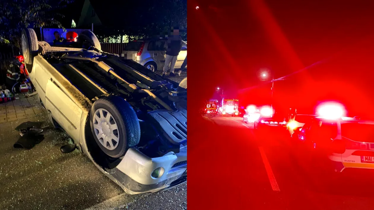 Accident grav în Neamț! Un tânăr de 23 de ani s-a urcat beat la volan și și-a băgat prietenul în mormânt: alte 2 fete au ajuns la spital