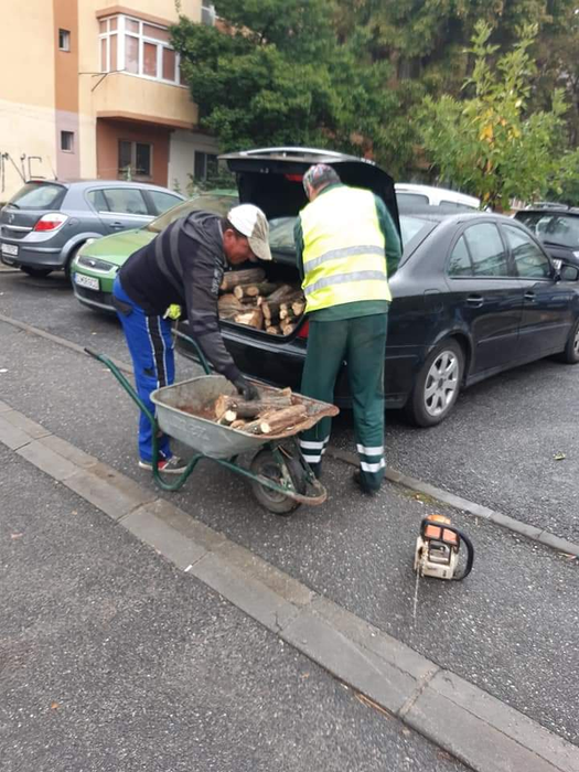 Angajaţii RAADPFL Craiova au ieșit la furat cu Mercedesul! Imaginile care i-au dat de gol