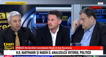 Ar putea influența Diaspora rezultatul alegerilor? H.D. Hartmann și Hagen D fac pronosticuri la Dan Diaconescu Direct