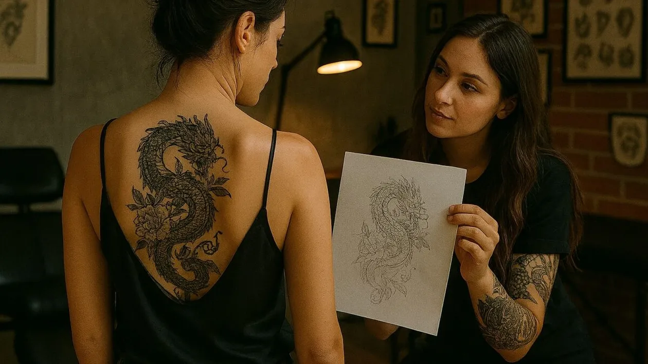 (P) Cum alegi designul perfect de tatuaje spate - Ghid complet pentru o decizie inspirată