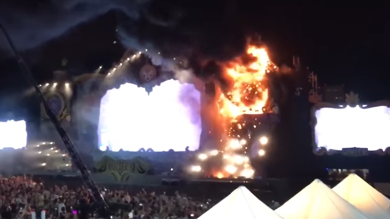 Peste 22.000 de persoane au fost evacuate de la celebrul festival Tomorrowland din cauza unui incendiu
