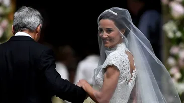 Sora lui Kate Middleton se mărită cu milionarul James Matthews! Prima imagine cu Pippa Middleton în rochie de mireasă