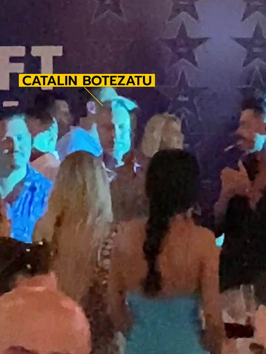 Cătălin Botezatu nu a fost în apele lui nici pe ringul de dans (Foto: CANCAN.RO)