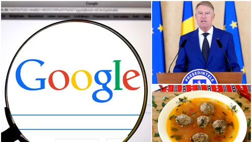 Klaus Iohannis și ciorba de perișoare, în topul căutărilor pe Google în 2023. Ce i-a mai interesat pe români